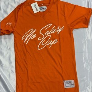 Orange Baseballrich Tee shirt